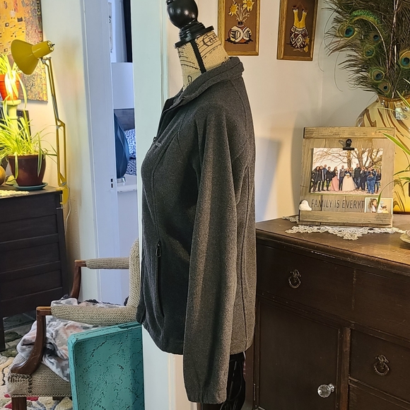 Columbia zipper front dark Grey Jacket - Picture 4 of 12